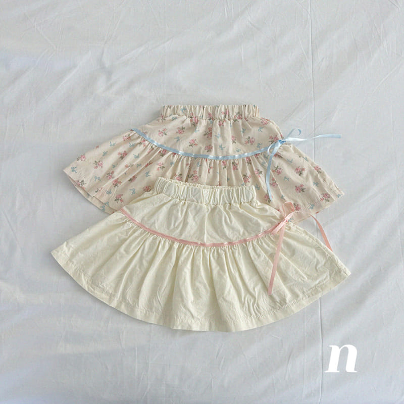 Ninibello - Korean Children Fashion - #kidsshorts - Loen Ribbon Skirt