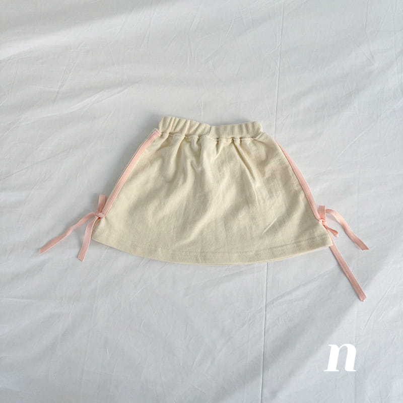 Ninibello - Korean Children Fashion - #kidsshorts - Hey Ribbon Skirt - 4