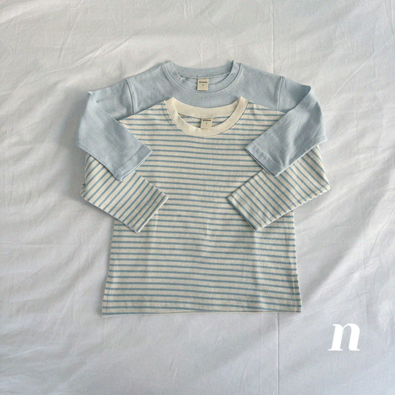 Ninibello - Korean Children Fashion - #magicofchildhood - One Plus One Spring Slit Tee - 9