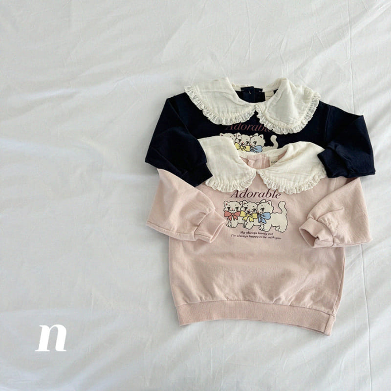 Ninibello - Korean Children Fashion - #magicofchildhood - Adorable Collar Sweatshirt - 7