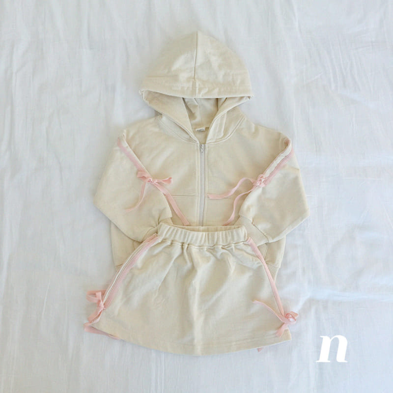 Ninibello - Korean Children Fashion - #magicofchildhood - Hey Ribbon Hoody Jacket - 9