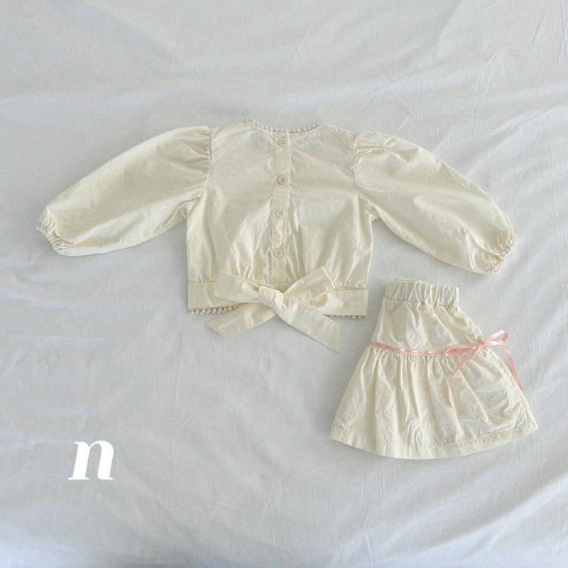 Ninibello - Korean Children Fashion - #magicofchildhood - Loen Back Ribbon Blouse - 7