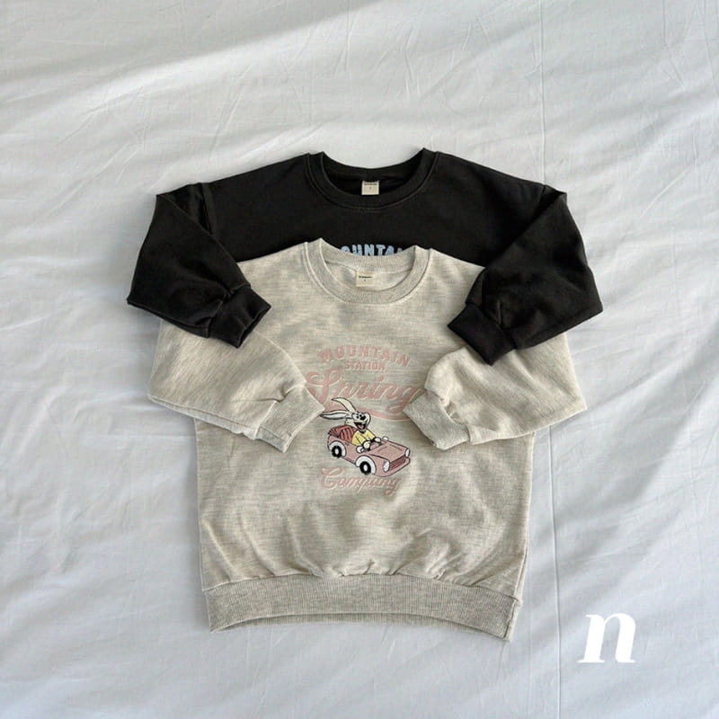 Ninibello - Korean Children Fashion - #minifashionista - Letter Ro Bunny Sweatshirt