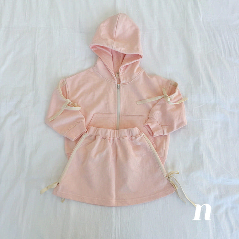 Ninibello - Korean Children Fashion - #minifashionista - Hey Ribbon Hoody Jacket - 10