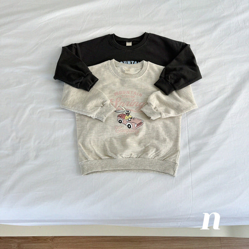 Ninibello - Korean Children Fashion - #prettylittlegirls - Letter Ro Bunny Sweatshirt - 2