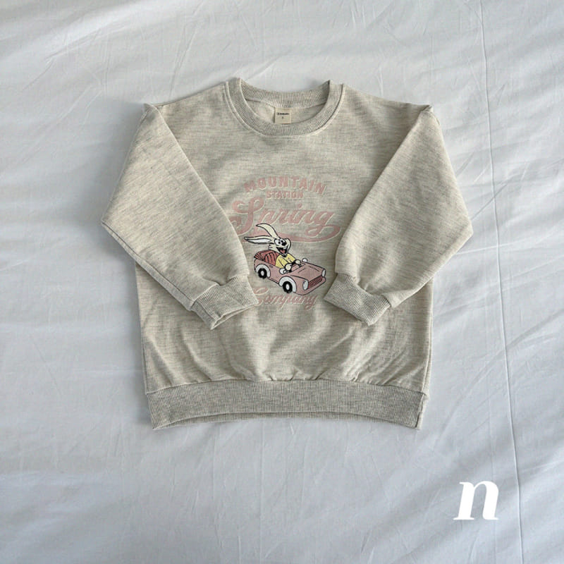 Ninibello - Korean Children Fashion - #stylishchildhood - Letter Ro Bunny Sweatshirt - 5