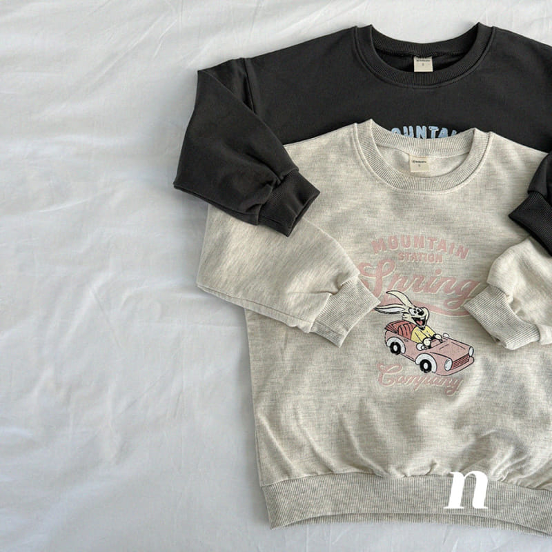 Ninibello - Korean Children Fashion - #todddlerfashion - Letter Ro Bunny Sweatshirt - 3