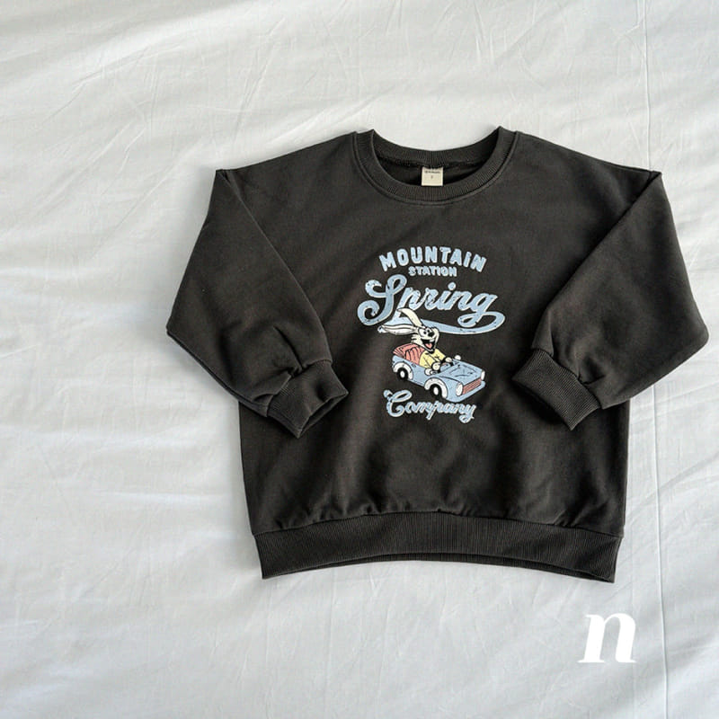 Ninibello - Korean Children Fashion - #todddlerfashion - Letter Ro Bunny Sweatshirt - 4