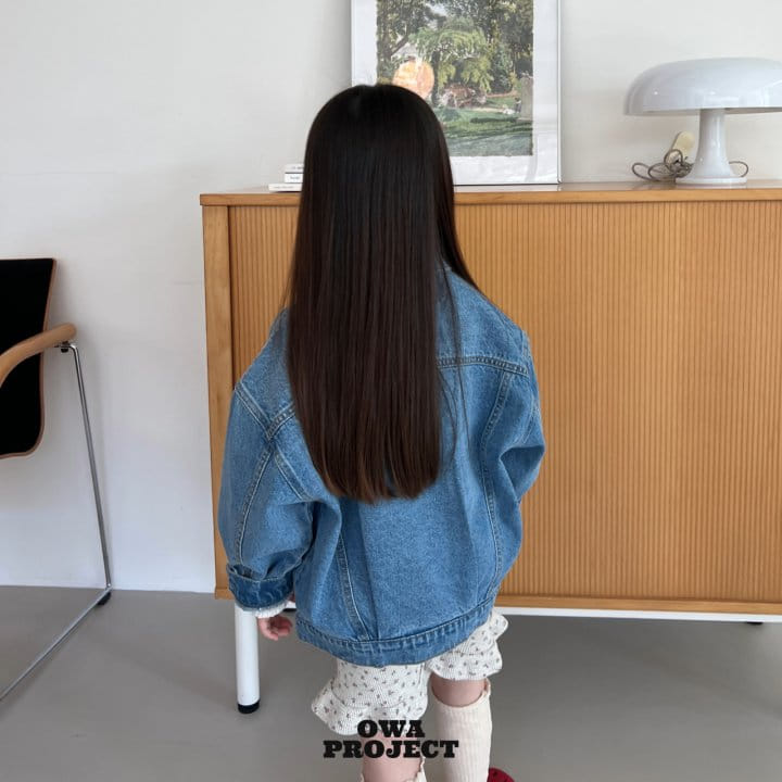 O Wa - Korean Children Fashion - #Kfashion4kids - Abang Denim Jacket - 6