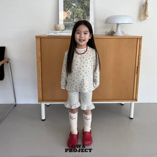 O Wa - Korean Children Fashion - #todddlerfashion - Frill Ove Pants - 3