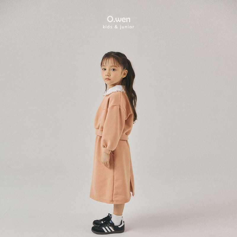 O Wen - Korean Children Fashion - #Kfashion4kids - French Collar Skirt Top Bottom Set - 7