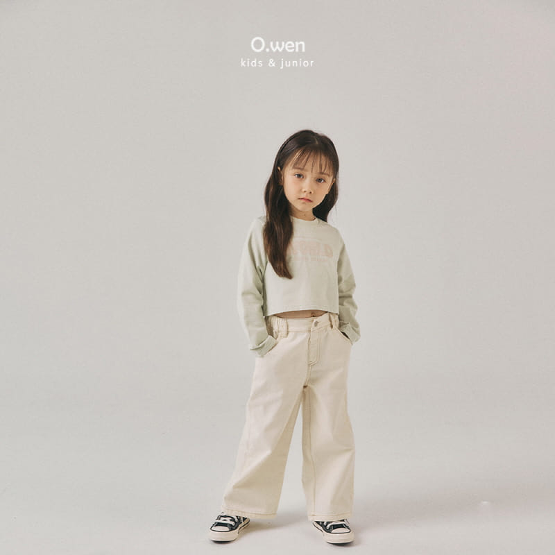 O Wen - Korean Children Fashion - #kidzfashiontrend - World Crop Tee - 4