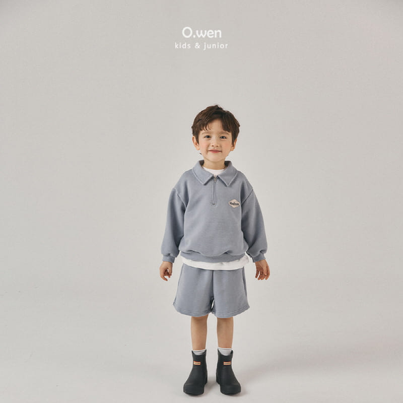 O Wen - Korean Children Fashion - #childofig - French Collar Pants Top Bottom Set - 11