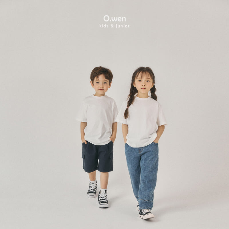 O Wen - Korean Children Fashion - #childofig - Daily Short Sleeve Tee - 8