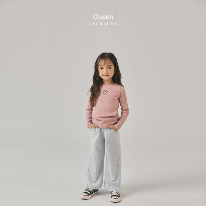 O Wen - Korean Children Fashion - #designkidswear - Love Rib Tee - 11