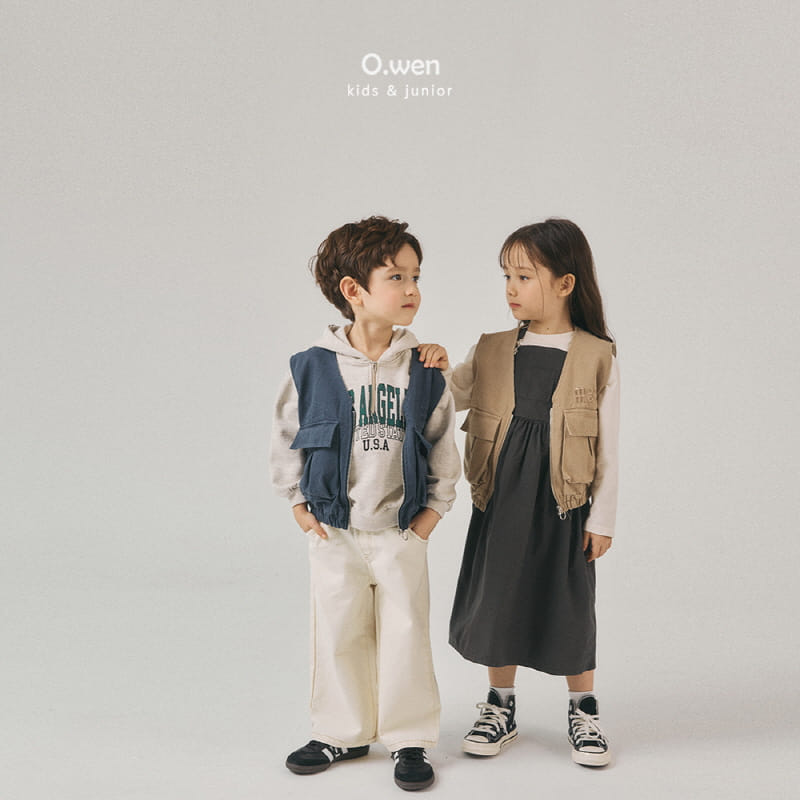 O Wen - Korean Children Fashion - #kidsstore - Mood Pocket Vest - 7