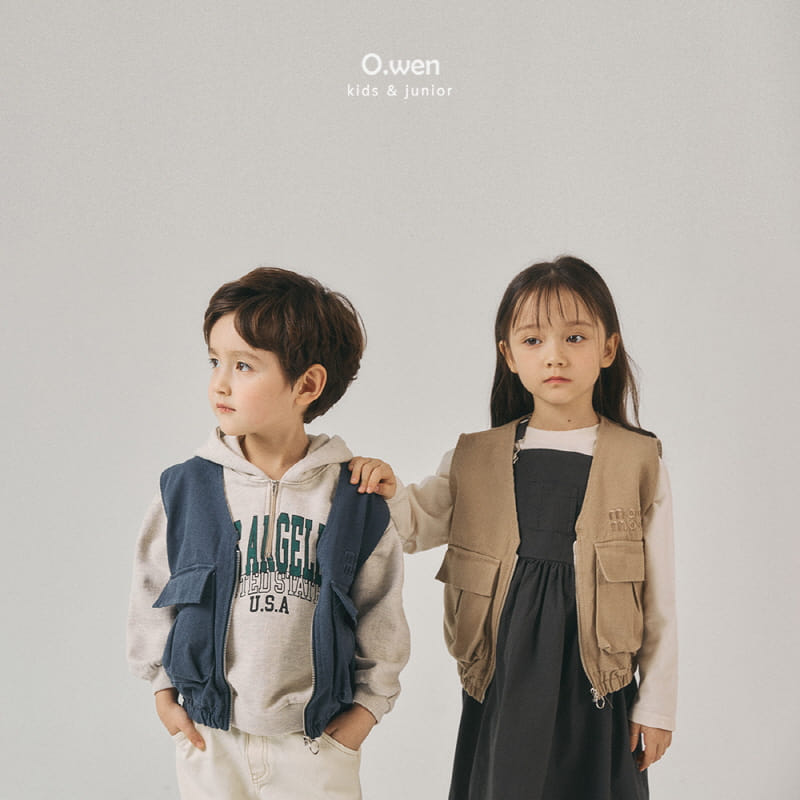 O Wen - Korean Children Fashion - #kidzfashiontrend - Mood Pocket Vest - 8