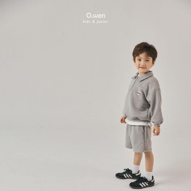 O Wen - Korean Children Fashion - #littlefashionista - French Collar Pants Top Bottom Set - 7