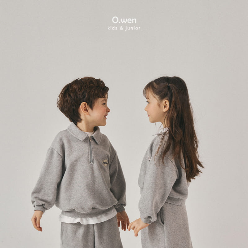 O Wen - Korean Children Fashion - #magicofchildhood - French Collar Pants Top Bottom Set - 8