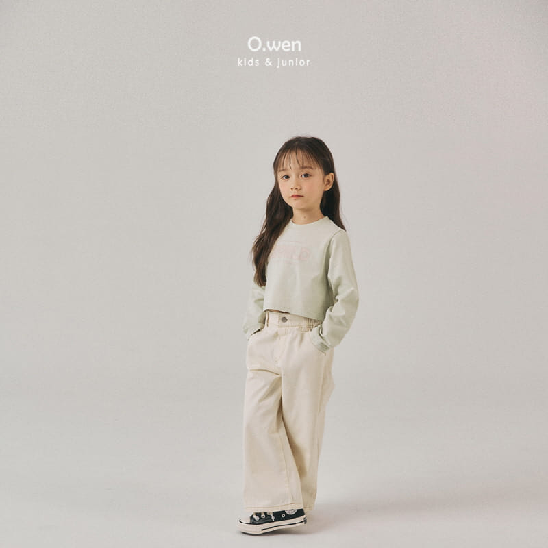 O Wen - Korean Children Fashion - #magicofchildhood - World Crop Tee - 6