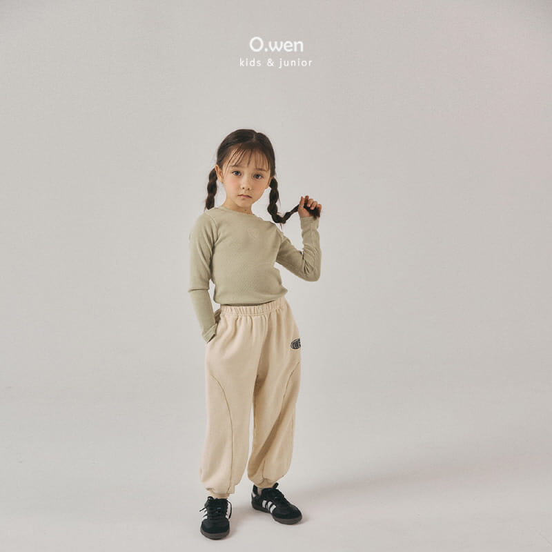 O Wen - Korean Children Fashion - #magicofchildhood - Love Rib Tee - 5