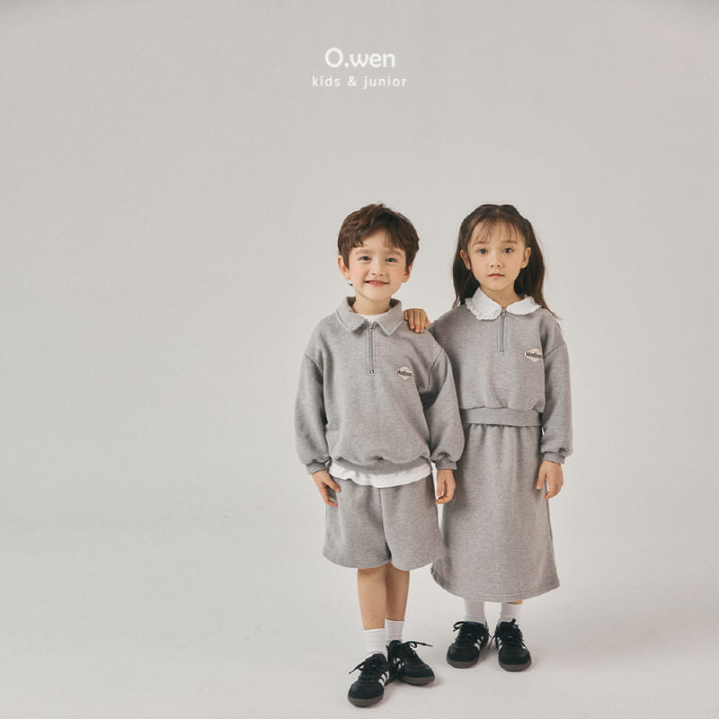 O Wen - Korean Children Fashion - #minifashionista - French Collar Pants Top Bottom Set - 9