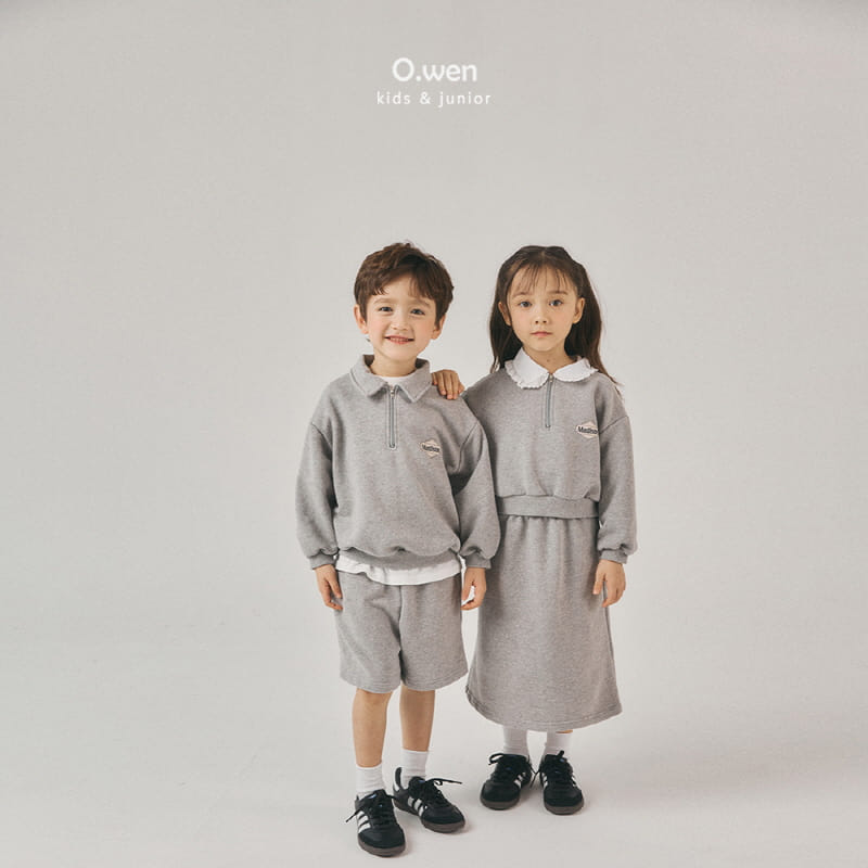 O Wen - Korean Children Fashion - #prettylittlegirls - French Collar Pants Top Bottom Set - 10