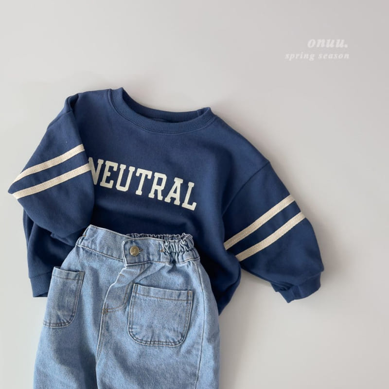 Onu - Korean Children Fashion - #Kfashion4kids - Neutral Sweatshirt - 9