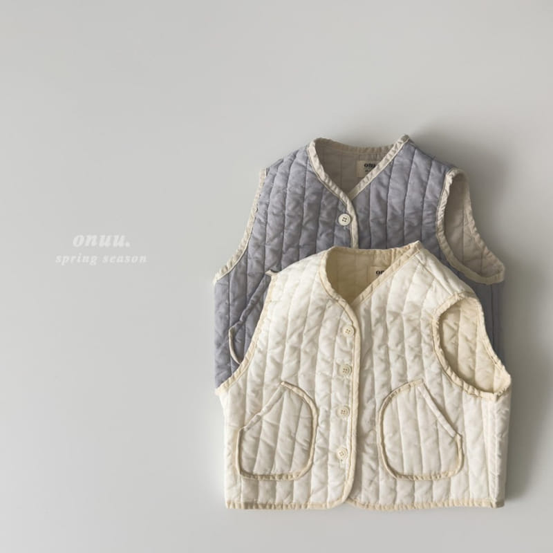 Onu - Korean Children Fashion - #Kfashion4kids - Quilted Vest - 5