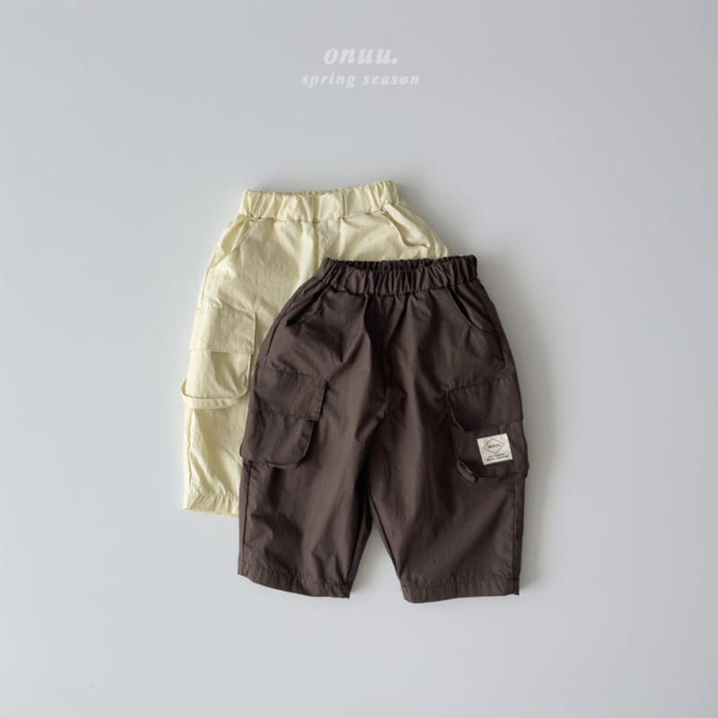 Onu - Korean Children Fashion - #childofig - Basrack Cargo Pants - 4