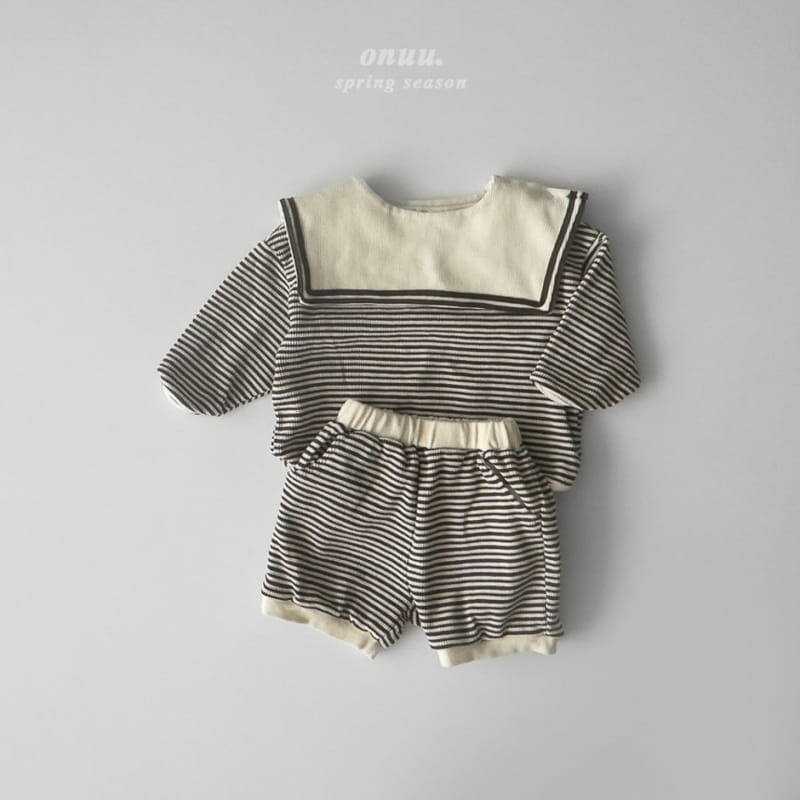 Onu - Korean Children Fashion - #discoveringself - Waffle Piping Tee - 10