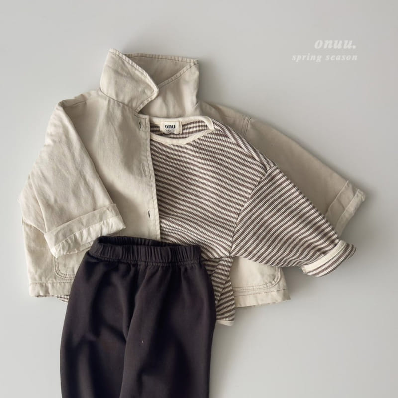 Onu - Korean Children Fashion - #fashionkids - C Stitch Jacket - 8