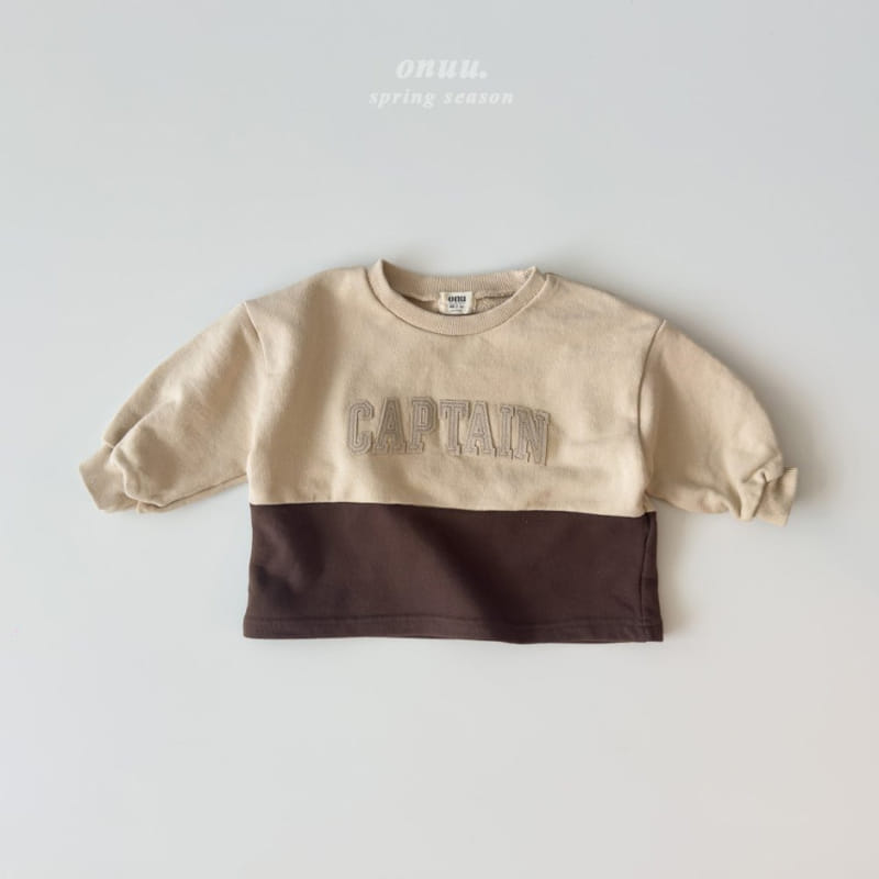 Onu - Korean Children Fashion - #fashionkids - Captin Sweatshirt - 4