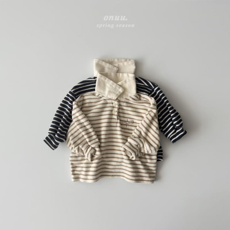 Onu - Korean Children Fashion - #kidzfashiontrend - Italy Collar Tee