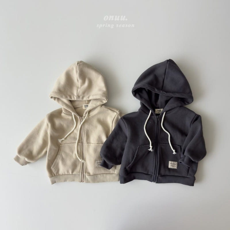 Onu - Korean Children Fashion - #stylishchildhood - Dekki Hoody Zip Up - 5