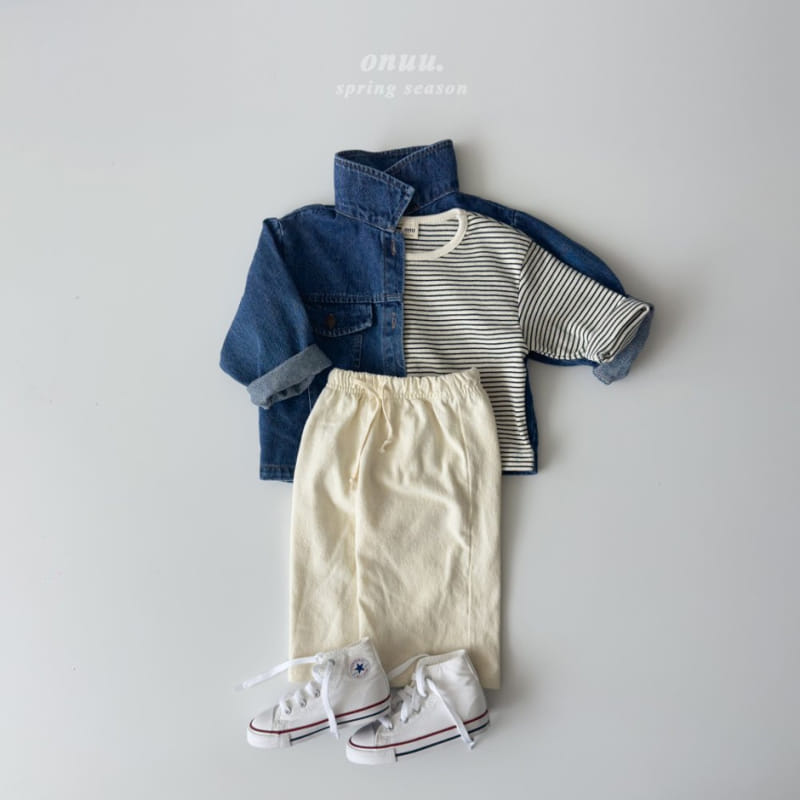 Onu - Korean Children Fashion - #todddlerfashion - Pitch Straight Pants - 11