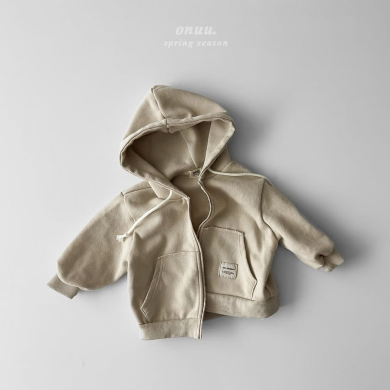 Onu - Korean Children Fashion - #todddlerfashion - Dekki Hoody Zip Up - 4