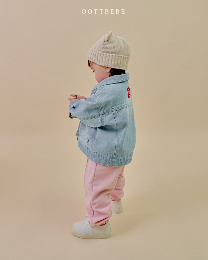 Oott Bebe - Korean Children Fashion - #childrensboutique - Cool Denim Jacket - 6