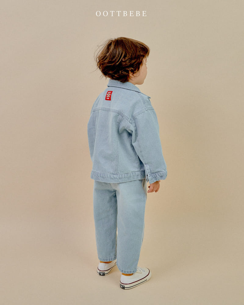 Oott Bebe - Korean Children Fashion - #discoveringself - Cool Denim Jacket - 8