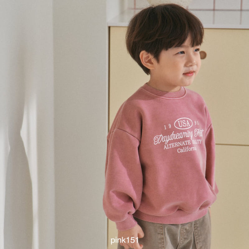 Pink151 - Korean Children Fashion - #kidsshorts - USA Dyeing Sweatshirt - 4