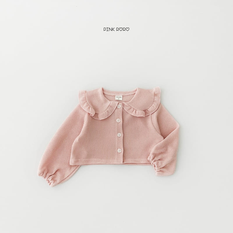 Pinkroro - Korean Children Fashion - #stylishchildhood - Frill Collar Cardigan - 7