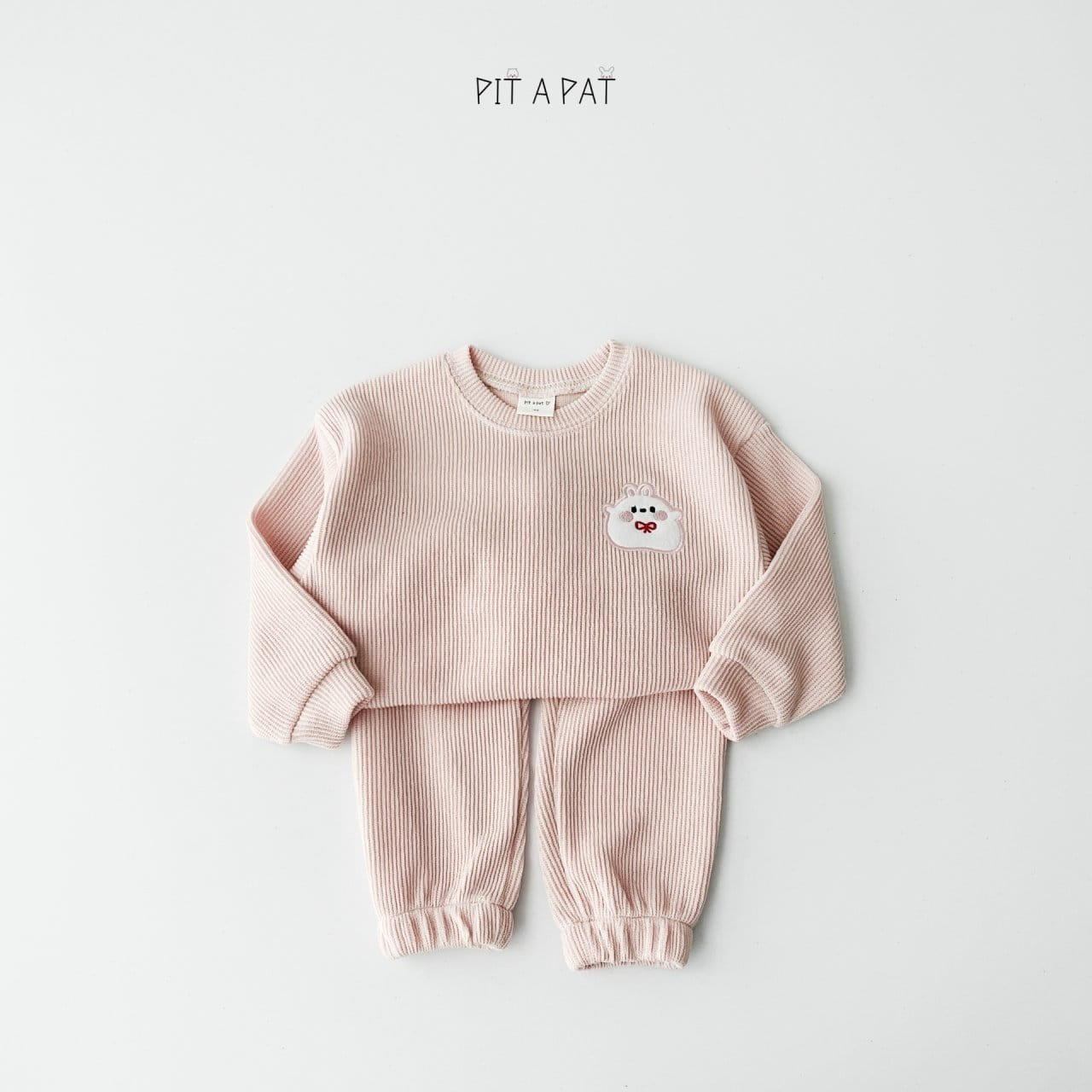 Pitapat - Korean Children Fashion - #childrensboutique - Four Knit Top Bottom Set - 4