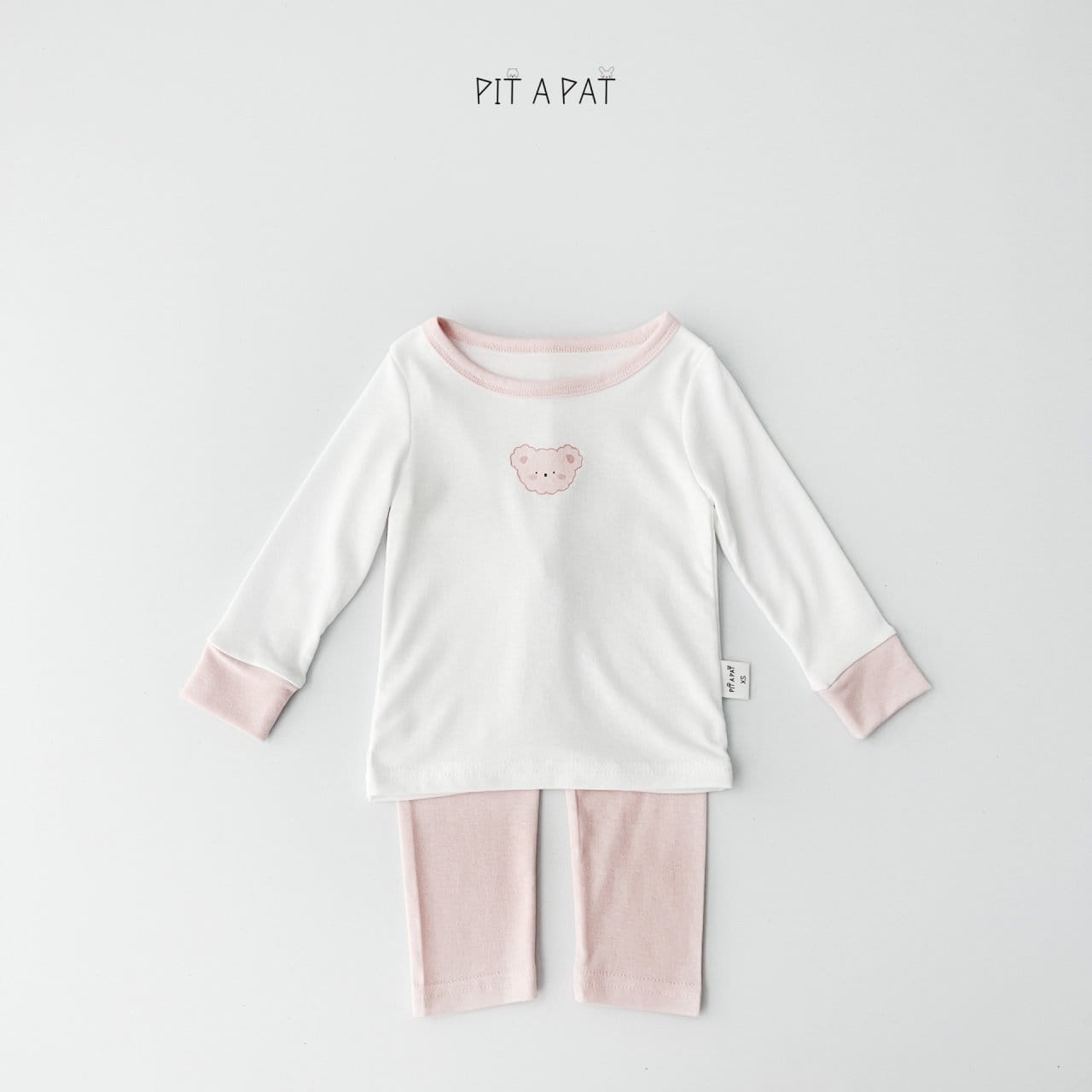 Pitapat - Korean Children Fashion - #minifashionista - Shy Bear Color Easy Wear - 5