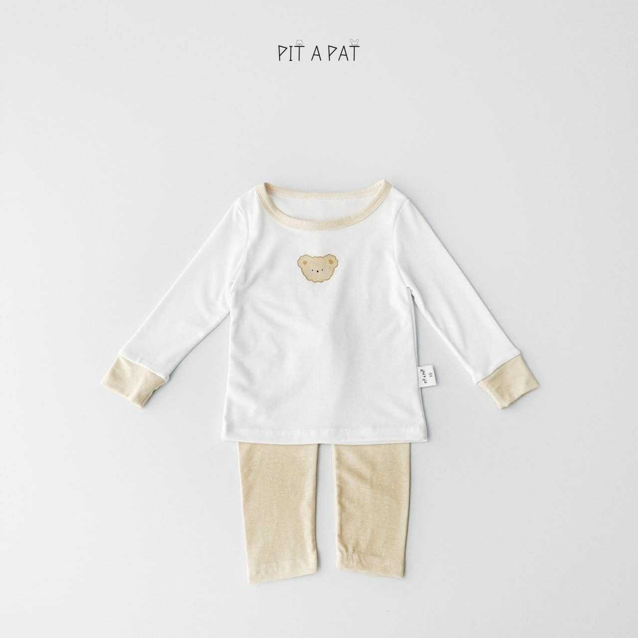 Pitapat - Korean Children Fashion - #todddlerfashion - Shy Bear Color Easy Wear - 7