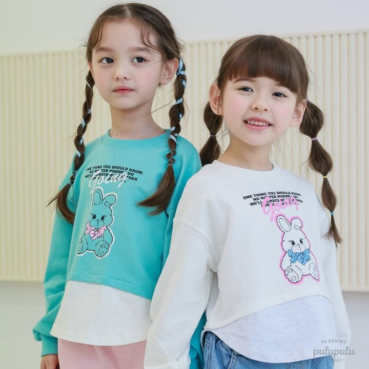 Pulupulu - Korean Children Fashion - #childofig - Bunny Layered Tee