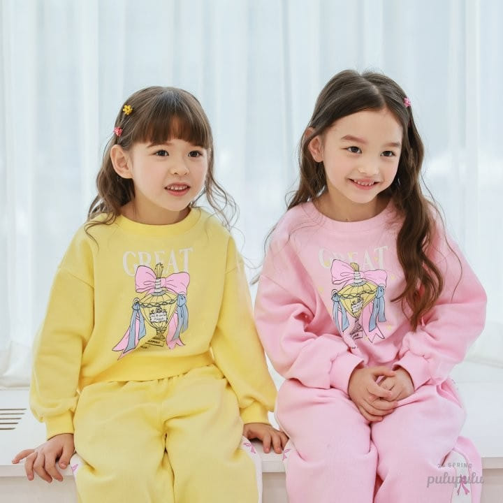 Pulupulu - Korean Children Fashion - #discoveringself - Perfume Sweatshirt - 2