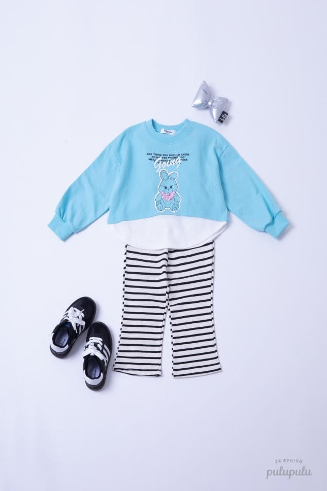 Pulupulu - Korean Children Fashion - #magicofchildhood - Bunny Layered Tee - 11