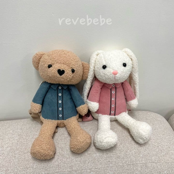 Reve Kid - Korean Baby Fashion - #babyoutfit - Bear Back Pack 