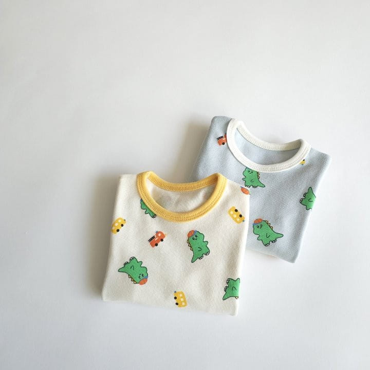 Saerobin - Korean Children Fashion - #kidzfashiontrend - Dinosaur Easywear - 9