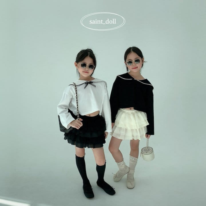 Saint Doll - Korean Children Fashion - #Kfashion4kids - Spangles Ribbon Tee - 11